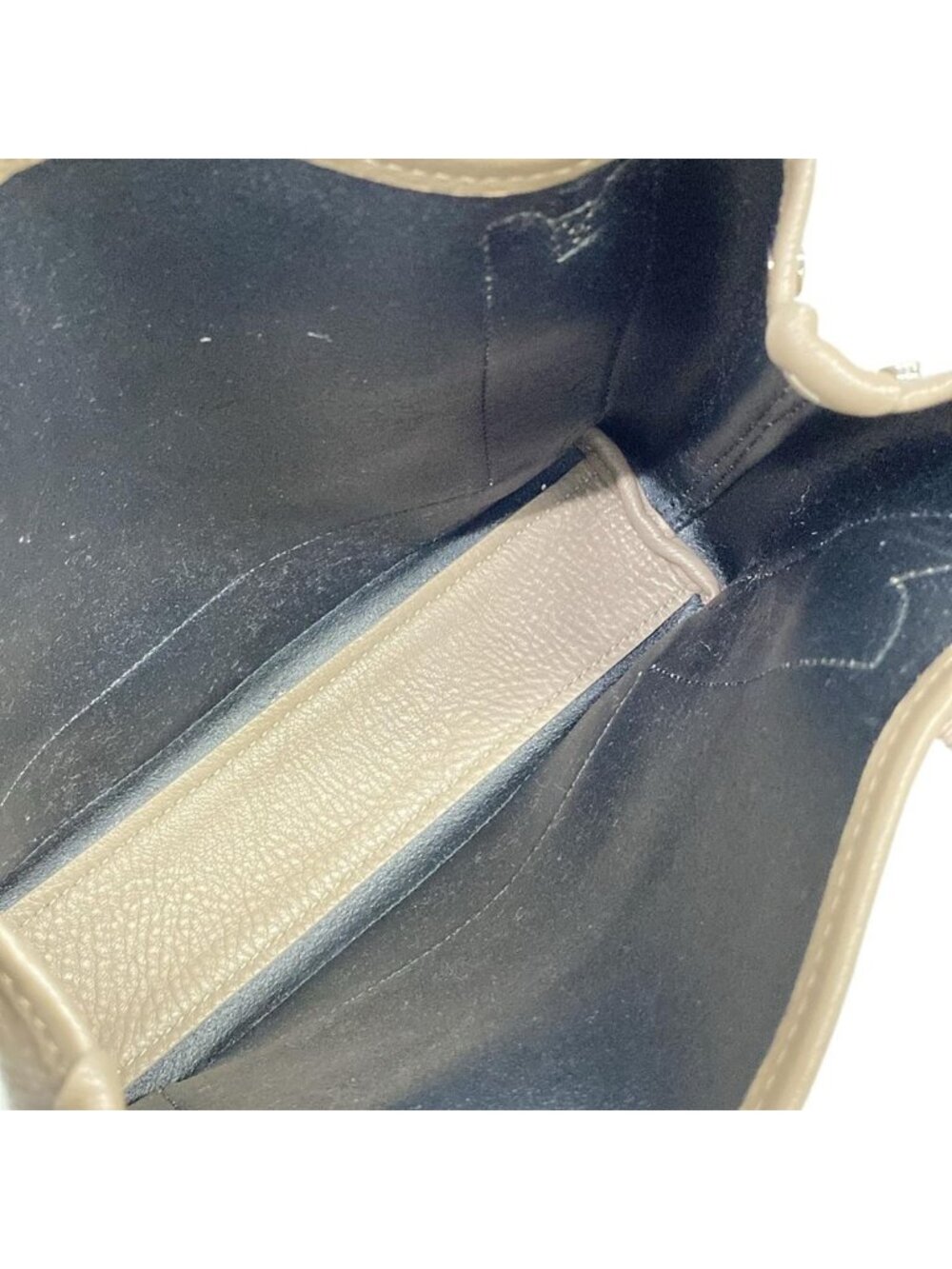 Balenciaga Tote Navy Cabas XS Gray Ju Leather - Picture 7 of 15